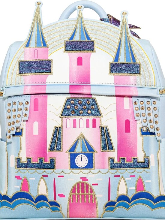 Danielle Nicole Disney Sleeping Beauty Castle Mini Backpack - NWT main image 6
